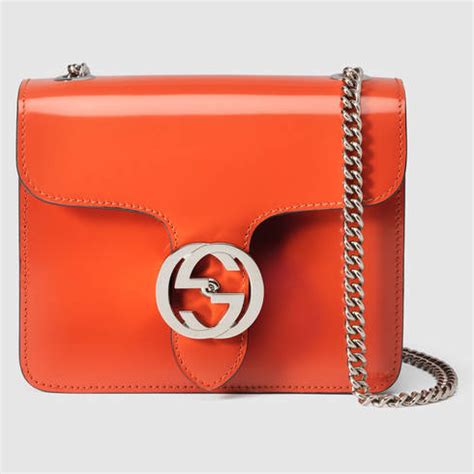 gucci interlocking bag orange